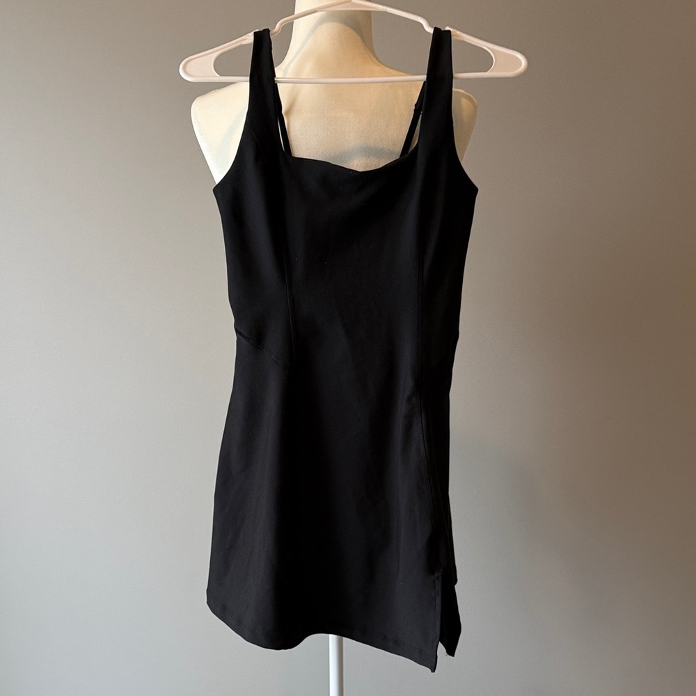 Abercrombie & Fitch Black Sleeveless Athletic Dress